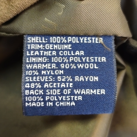 Turnbury Microsuede Anorak Men's Removable Liner Leather Collar Jacket Coat Sz M - Picture 13 of 13